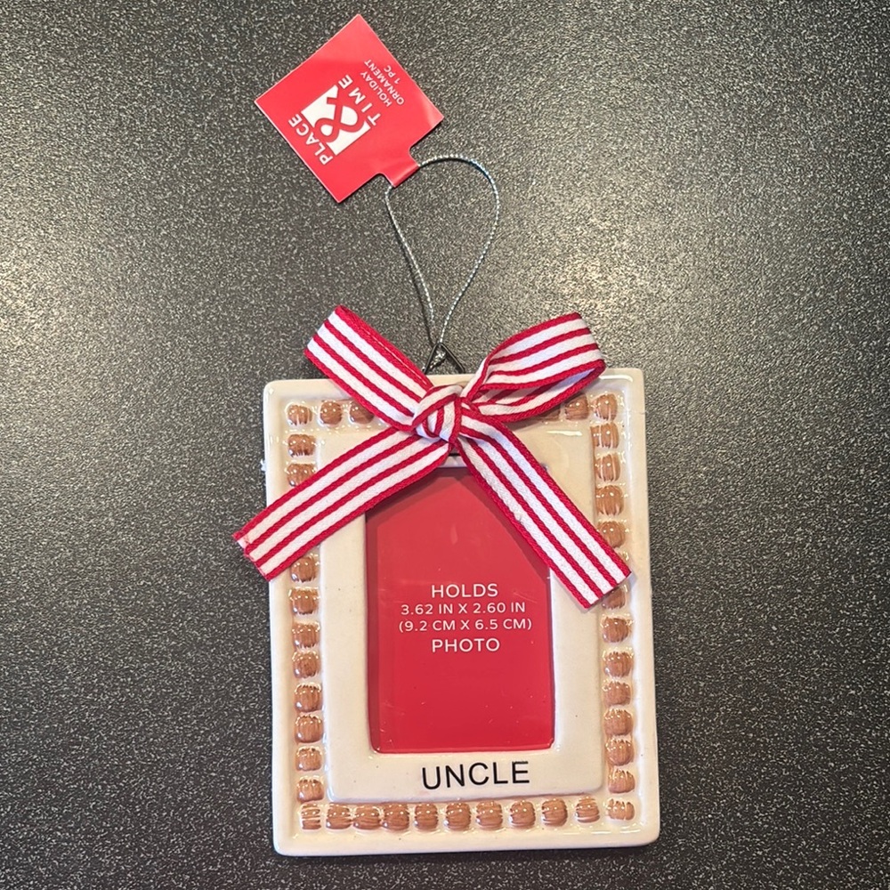 Best Uncle Photo Ornament